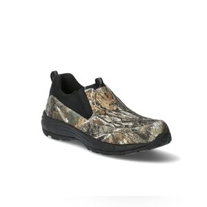 George Realtree Camo Rugged Moccasin Slip On Shoes 9.5